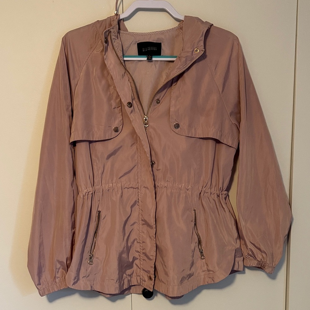 Light Pink Utility Jacket
